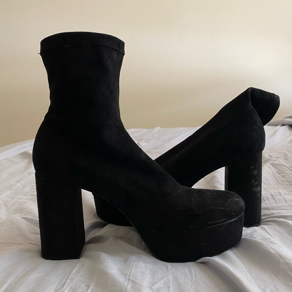Black Platform Boots